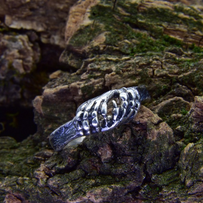 Men's Bear Wrap Engagement Ring & Nature Wildlife Jewelry for Everyone