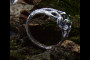 Pagan Mens Wedding Ring with Nature Themed, Fantasy Mens Band Engagement Ring, Silver Braided Weave Promise Ring for Men