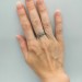 Handcrafted Pinecone Motif Silver Ring