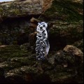 Gothic Knotwork Ring with Timeless Braided Elegance