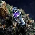 Guardian of Magic: Sterling Silver Ring with Amethyst Stone