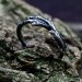 Elegant Silver Ring Inspired by Nature's Branches