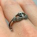 Gothic Skeleton Hand Ring - Unique Silver Statement