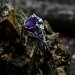 Embrace of Shadows: Gothic Sterling Silver Ring with Mystical Amethyst