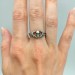 Gothic Skeleton Hand Ring - Unique Silver Statement