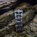 Gothic Garnet Ring with Intricate Bold Design