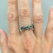 Whispering Woods: Gothic Sterling Silver Twig Ring