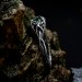 Handcrafted Emerald Ring with Dark Forest Design