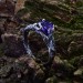 Gothic Amethyst Ring with Intricate Twisting Design