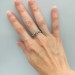 Nature-Inspired Gothic Ring with Twisted Vines