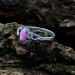 Unique Fairy Wedding Ring – Sterling Silver Elven Tree Bark Twig Ring for Forest Inspired Engagement