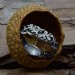 Gothic Silver Ring with Celtic Knot Motif