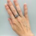 Ruby Gothic Skull Ring with Bold Statement Design