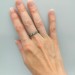 Vine of Eternity: Sterling Silver Band Ring with Organic Detailing