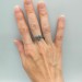 Majestic Gothic Crown Ring with Amethysts