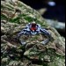Intricate Gothic Ring with Garnet Gemstone|Unique Jewelry for Women
