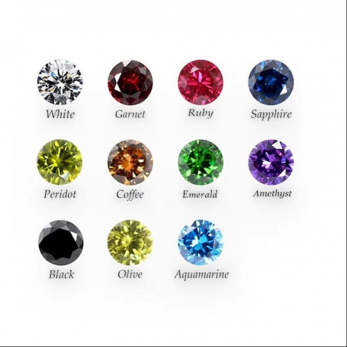 Bold Gothic Chain Ring with Garnet Gemstone