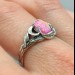 Elegant Moonstone Ring with Nature-Inspired Design