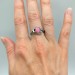 Elegant Gothic Ring with Moonstone Gemstone