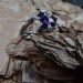 Elegant Gothic Ring with Amethyst Gemstone