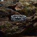 Gothic Nature Ring with Emerald  Gemstone