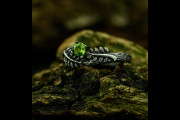 Nature Wedding Band with Branch and Leaf Design, Woman Elven Engagement Ring with Forest Theme, Branch Witch Jewelry for Her