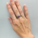 Amethyst Majesty: Artisan Silver Ring with a Gothic Twist