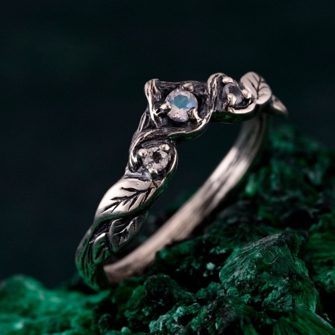 Elegant Handcrafted Gemstone Ring with Purple Stone – Perfect Luxury Gift