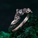 Elegant Handcrafted Gemstone Ring with Purple Stone – Perfect Luxury Gift