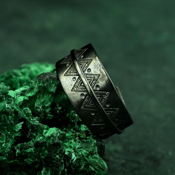 Mystical Boho Ring - Free Spirit Silver Adjustable Ring