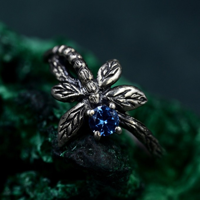 Elegant Handcrafted Silver Ring – Artisan Twig Jewelry, Perfect Gift for Women