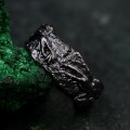 Michelangelo Creation of Adam Handcrafted Sterling Silver Ring