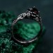 Handmade Lotus Harmony Ring – Nature-Inspired Elegance for Couples