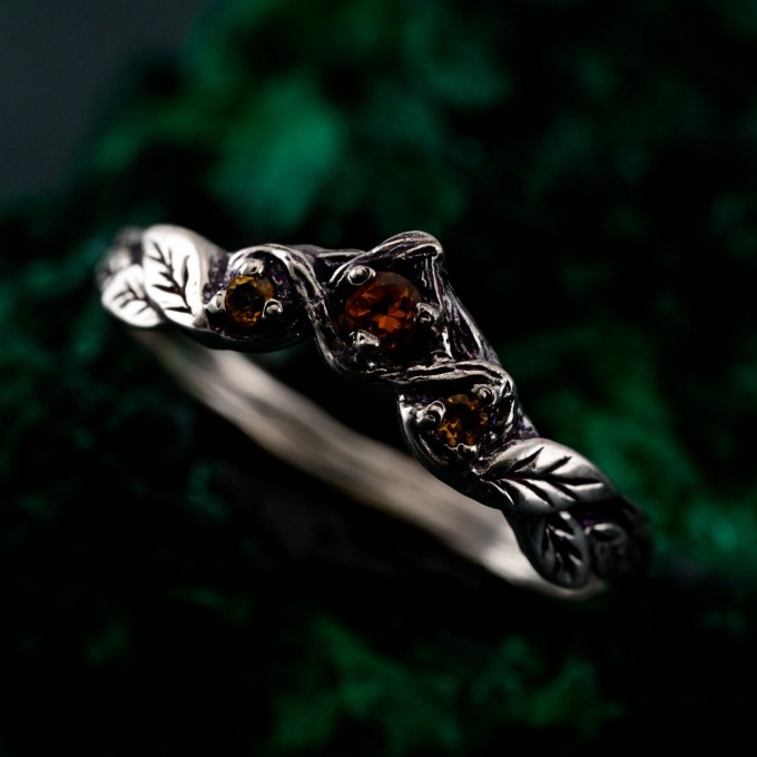 Wedding Ring Wooden Harmony – Wooden Wedding Branch, Wedding Ring Forest Branch, Branch of Love, Forest Wedding Band