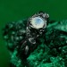 Moonstone Forest Branch Ring - Man’s Silver Vine Wedding Band with Unique Woodsy Texture