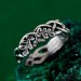 Enchanted Forest Silver Ring with Nature-Inspired Twig Design