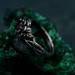 Lotus Elegance Silver Band – Unique Artisan Crafted Floral Ring for Him & Her