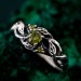 Nature's Finest Silver Leaf Elegance Ring