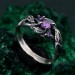 Women's Wedding Bands – Nature's Finest Tree of Life Band, Leafy Splendor Silver Woodland Engagement Ring