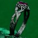 Handcrafted 925 Silver Ruby Ring – Elegant Minimalist Jewelry for Women