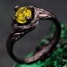 Twisted Woodland Wedding Band – One-of-a-Kind Twig Engagement Ring: Nature-Inspired Women's Branch Bridal Ring