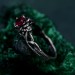 Nature-Inspired Handcrafted Lotus Silver Ring