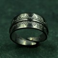Mystical Boho Ring - Free Spirit Silver Adjustable Ring