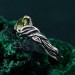 Gothic Elegance Engagement Ring - Nature's Embrace and Woodland Promise Ring