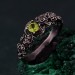 Blossom Silver Ring - Nature's Elegance with Floral Twig Accent