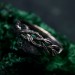 Nature-Inspired Braided Vine Silver Ring