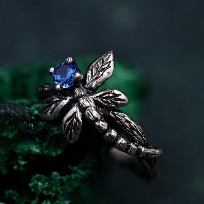Elegant Handcrafted Silver Ring – Artisan Twig Jewelry, Perfect Gift for Women