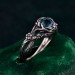 Handcrafted 925 Silver Topaz Ring – Minimalist Gemstone Jewelry for Women