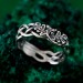 Silver Branches: Curves of Nature Ring for Forest Harmony