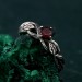 Flame of the Forest: Gothic Garnet Ring